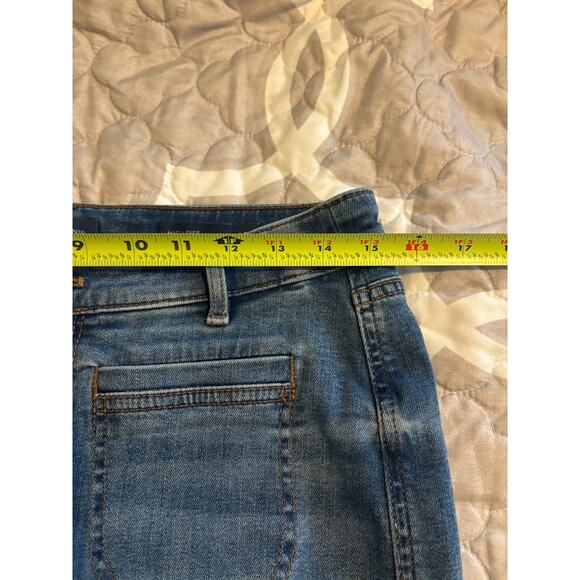 J Jill High Rise Flare Jeans Size 10 P - Picture 7 of 9